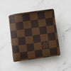 Louis Vuitton Damier Portefeuille Marco Bi-fold Wallet Brown