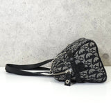 ディオール トロッター キャンバス ミニボストンバッグ ハンドバッグ ブラック - NEWSED