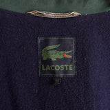 ラコステ 中綿ジャケット ブルゾン ロゴパッチ グリーン - NEWSED