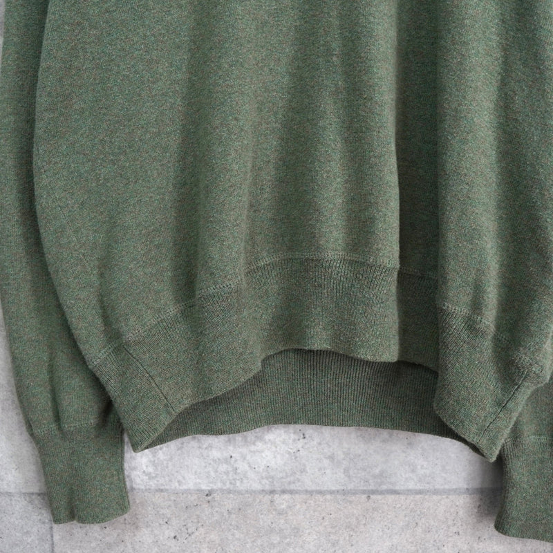 ポロ ラルフローレン ロゴ ニット カーキ - NEWSED