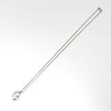 エルメス イリアード シェーヌダンクル ネックレス シルバー / ホワイト - NEWSED