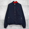 ポロ バイ ラルフローレン 中綿ジャケット ブルゾン フリース裏地 ネイビー