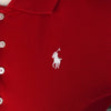 Ralph Lauren 徽标红色喇叭短袖 Polo 衫