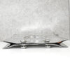 Louis Vuitton Sac Plat Minoir 银色手提包