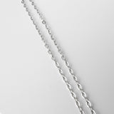 クリスチャン ディオール レインボーロゴ ハート シルバー ネックレス - NEWSED