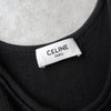 Celine logo tube top in black, unused with tags