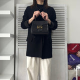 プラダ ナッパレザー ハンドバッグ ミニバッグ ブラック - NEWSED