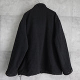 ポロ バイ ラルフローレン スモールポニーロゴ 刺繍 ウール ブルゾン ハイネック チャコールグレー - NEWSED