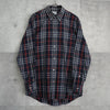 バーバリー ヴィンテージ ノバチェック 長袖シャツ ネイビー