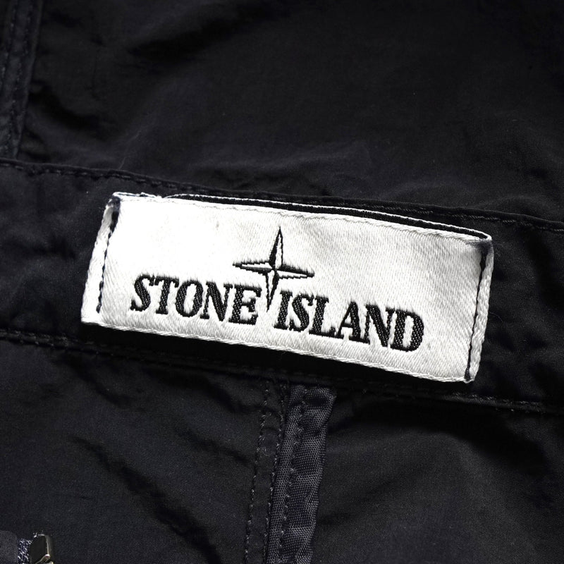 ストーン アイランド ナイロンジャケット ネイビー - NEWSED