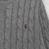 Polo Ralph Lauren 徽标刺绣针织灰色