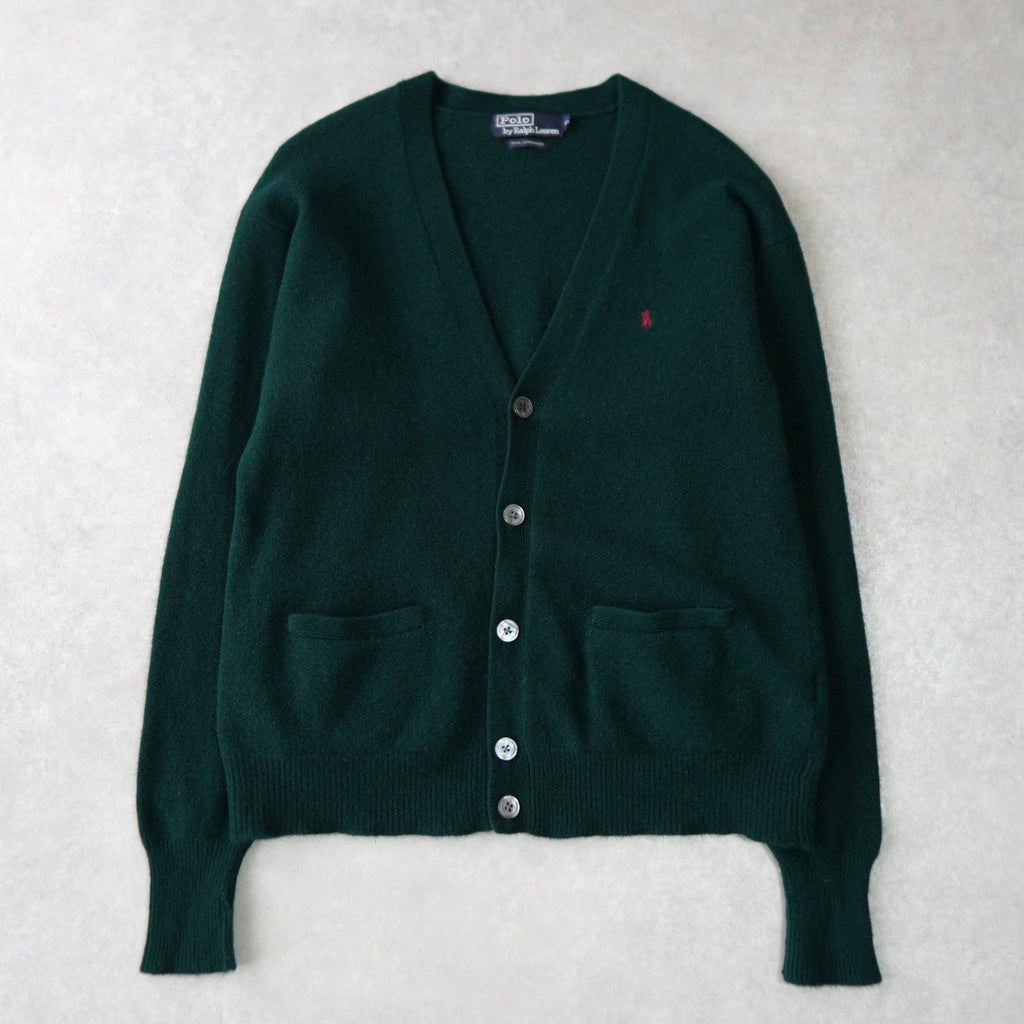 ポロ バイ ラルフローレン カーディガン ロゴ刺繍 グリーン
