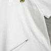 Burberry 白色复古徽标刺绣短袖 Polo 衫