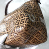 Fendi Mamma Bucket Zucchino 涂层帆布单肩包 驼色