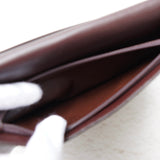 カルティエ サントス レザー 二つ折り 長財布 ブラウン - NEWSED