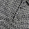Givenchy 复古人字纹 Polo 衫（灰色）
