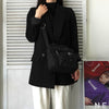 Prada nylon shoulder bag in black