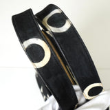 シャネル バイシー ロゴ マテラッセ キャンバス ハンドバッグ ブラック - NEWSED