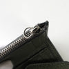 Maison Margiela Four Tag 皮革紧凑型钱包双折钱包卡其色