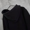 Stüssy 徽标刺绣黑色连帽衫