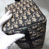Dior Vintage Trotter 帆布迷你波士顿包（海军蓝）
