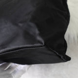 プラダ ポコノ テスート ナイロン レザー トートバッグ ブラック ギャランティーカード付き - NEWSED