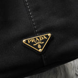 プラダ カナパ キャンバス トートバッグ ブラック - NEWSED