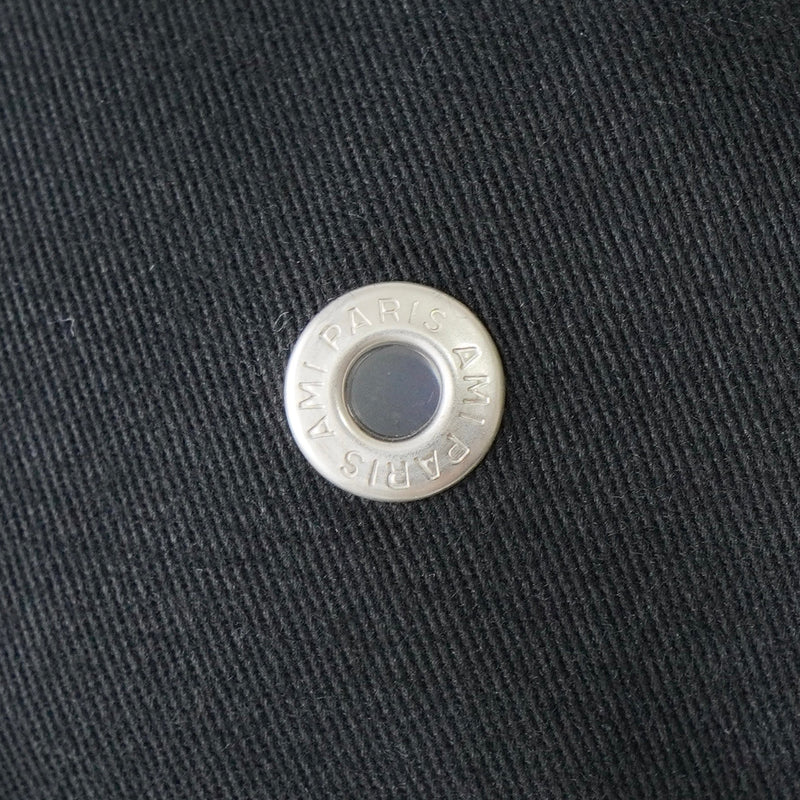 アミパリ アミ パリス ハートロゴ キャップ ブラック - NEWSED