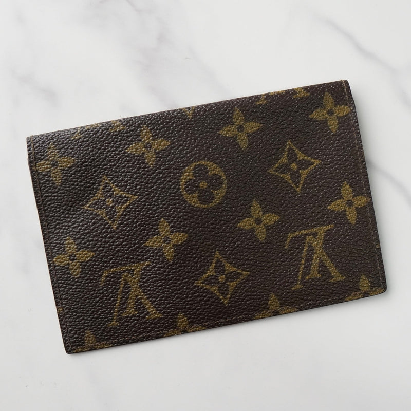 ルイヴィトン モノグラム カードケース ブラウン - NEWSED