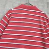 Ralph Lauren 粉色徽标条纹短袖 Polo 衫