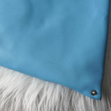 エムエムシックス メゾン マルジェラ レザー ジャパニーズバッグ クラシック ハンドバッグ ブルー - NEWSED