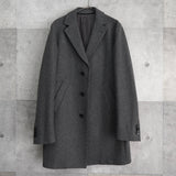 マヌエル リッツ シングル チェスターコート グレー - NEWSED