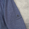 Fred Perry 徽标刺绣蓝色圆点长袖衬衫