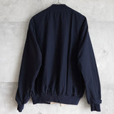 ラコステ リバーシブル ブルゾン スタジャン ロゴパッチ ダークネイビー/ベージュ - NEWSED