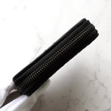 ボッテガ ヴェネタ イントレチャート レザー コインケース ミニポーチ ブラック - NEWSED