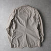 Jil Sander 单排扣修身夹克，露背，春夏，米色