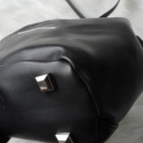 エムエムシックス メゾン マルジェラ レザー ジャパニーズバッグ クロスボディ ショルダーバッグ ブラック - NEWSED
