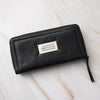 メゾン マルジェラ カレンダータグ 四つタグ レザー ラウンドジップ ロングウォレット 長財布 ブラック