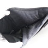 プラダ サフィアーノレザー トライアングルロゴ 三つ折り財布 ブラック 箱付き - NEWSED