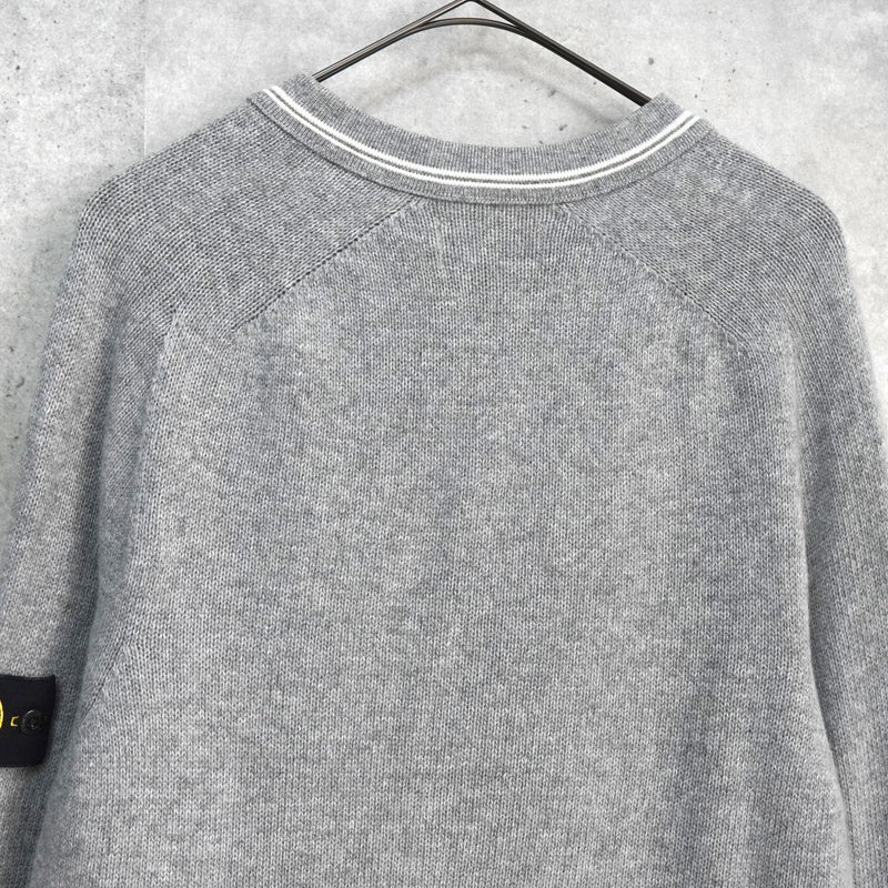 ストーン アイランド ウール ニット グレー - NEWSED