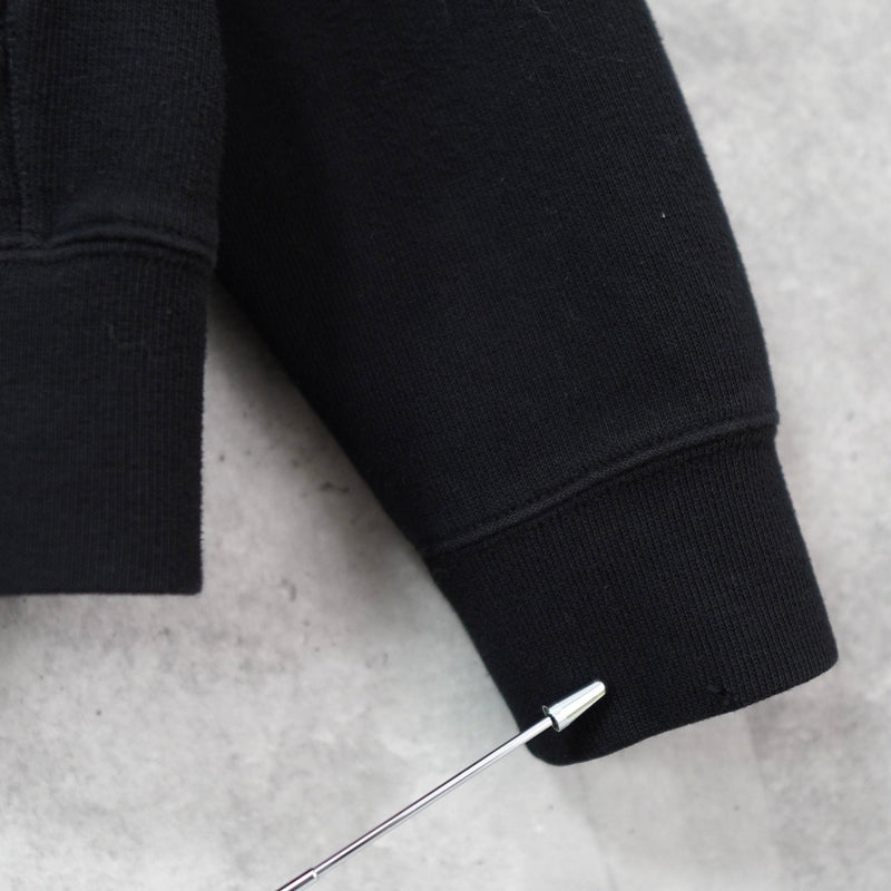 ポロ ラルフローレン ロゴ 刺繍 フルジップ トラックジャケット ブラック - NEWSED