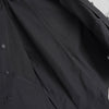 Fred Perry Zip-up Bomber Coat Long Coat Logo Embroidery Black
