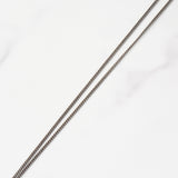 シャネル ココマーク ラインストーン ネックレス シルバー - NEWSED