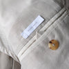 Jil Sander 单排扣修身夹克，露背，春夏，米色