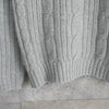 ポールスミス ケーブル編み アルパカ混紡 ニット グレー