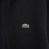 Lacoste 徽标贴片连帽衫派克大衣 黑色