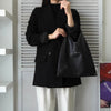 Maison Margiela MM6 皮革日本小号黑色包