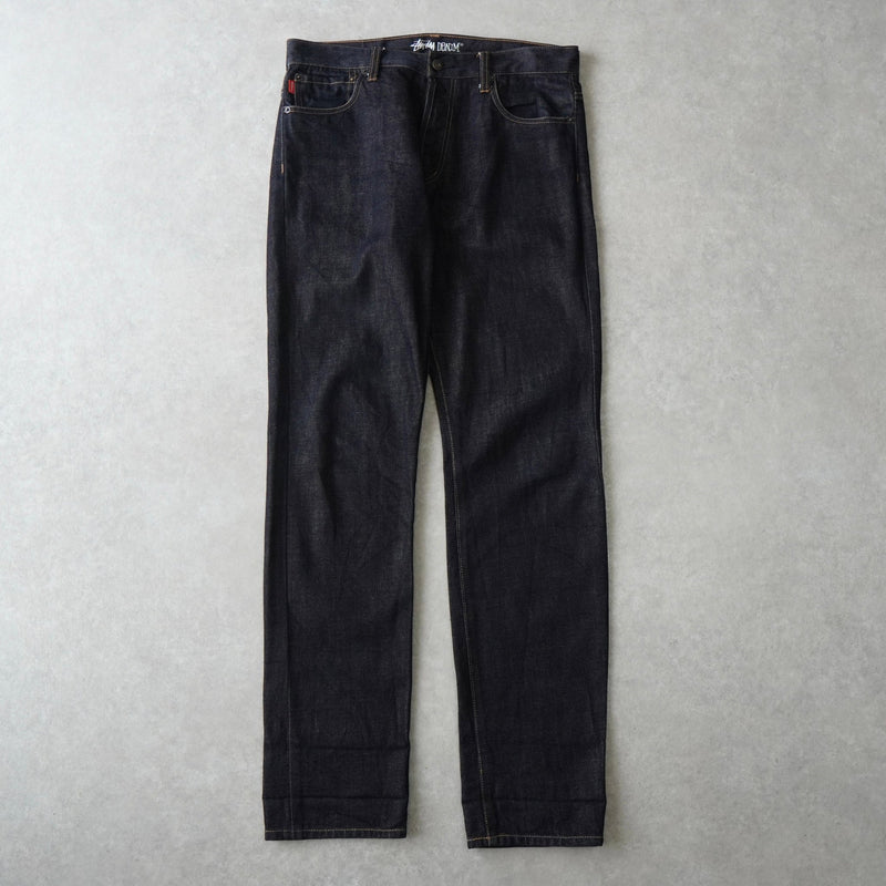 ステューシー ストレート デニム ジーンズ インディゴ - NEWSED