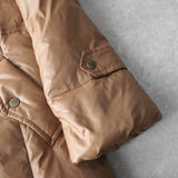 バーバリー ダウンコート ダウンジャケット ホースロゴ 刺繍 ノバチェック裏地 ベージュ レディース - NEWSED