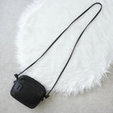 ロエベ ヴィンテージ アナグラム ナッパレザー ショルダーバッグ ポシェット ブラック - NEWSED